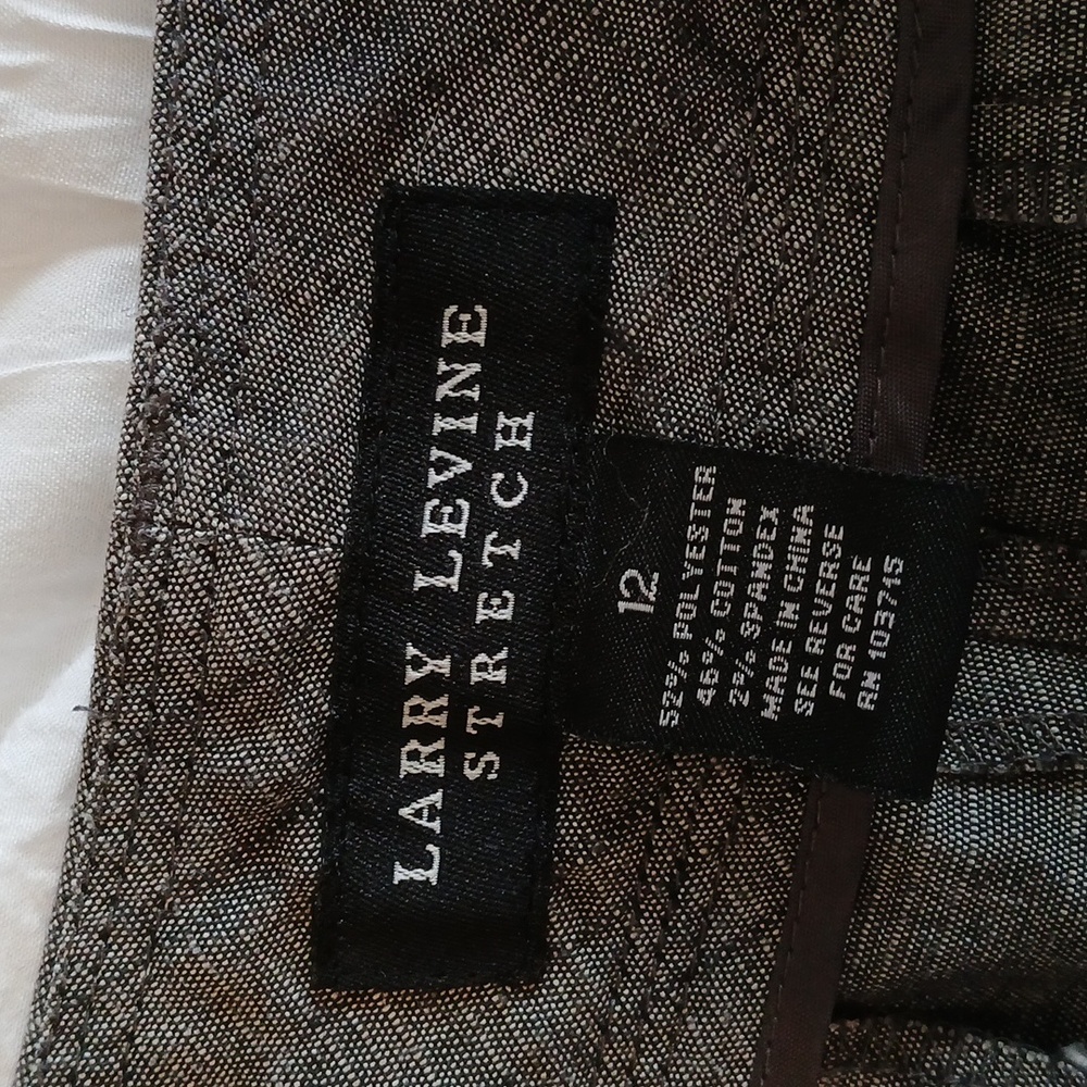 Larry Levine Womens Dress Work Pants Size 12 - Picture 8 of 10